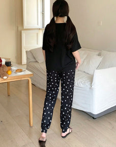 Cloud Half Sleeve Printed Night Suit (7-16 Years)