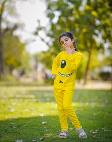 Yellow Smiley Kids Suit (Each)