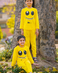 Yellow Smiley Kids Suit (Each)