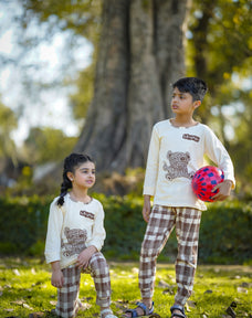 Check Bear Kids Suit (Each)