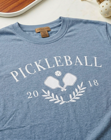Pickleball Printed Long T Shirt