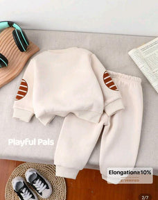 Horse Printed Kids Winter Suit