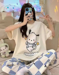 Cute Character Printed Night Suit