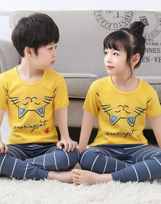 Cat Half Sleeve Kids Suit (Each)