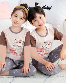 Kitty Half Sleeve Kids Suit (Each)