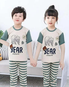 Bear Half Sleeve Kids Suit (Each)