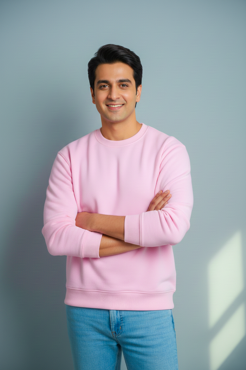 Winter Basic Sweatshirt For Men