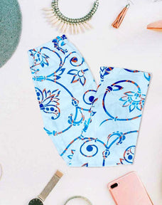 Trouser - Ring flower printed