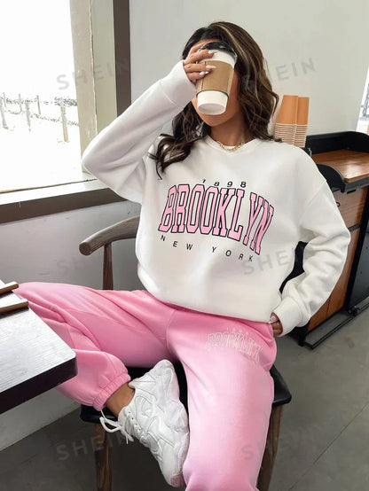 Winter Brooklyn Printed Co-Ord Set