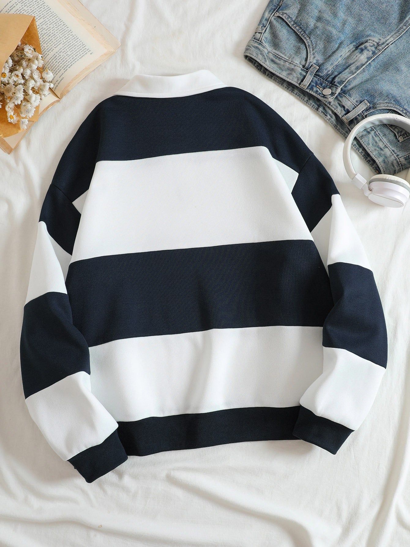 Winter Brooklyn Letter Sweatshirt For Women