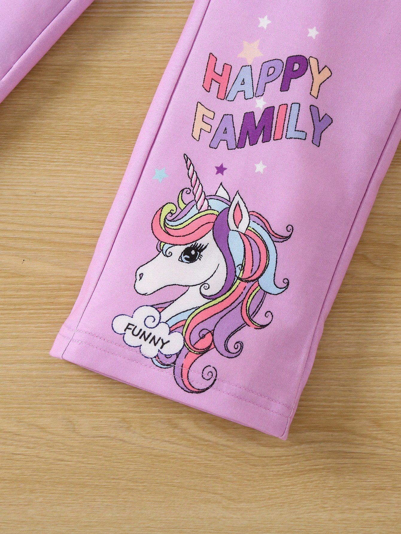 Pinkish Horse Printed Kids Winter Suit