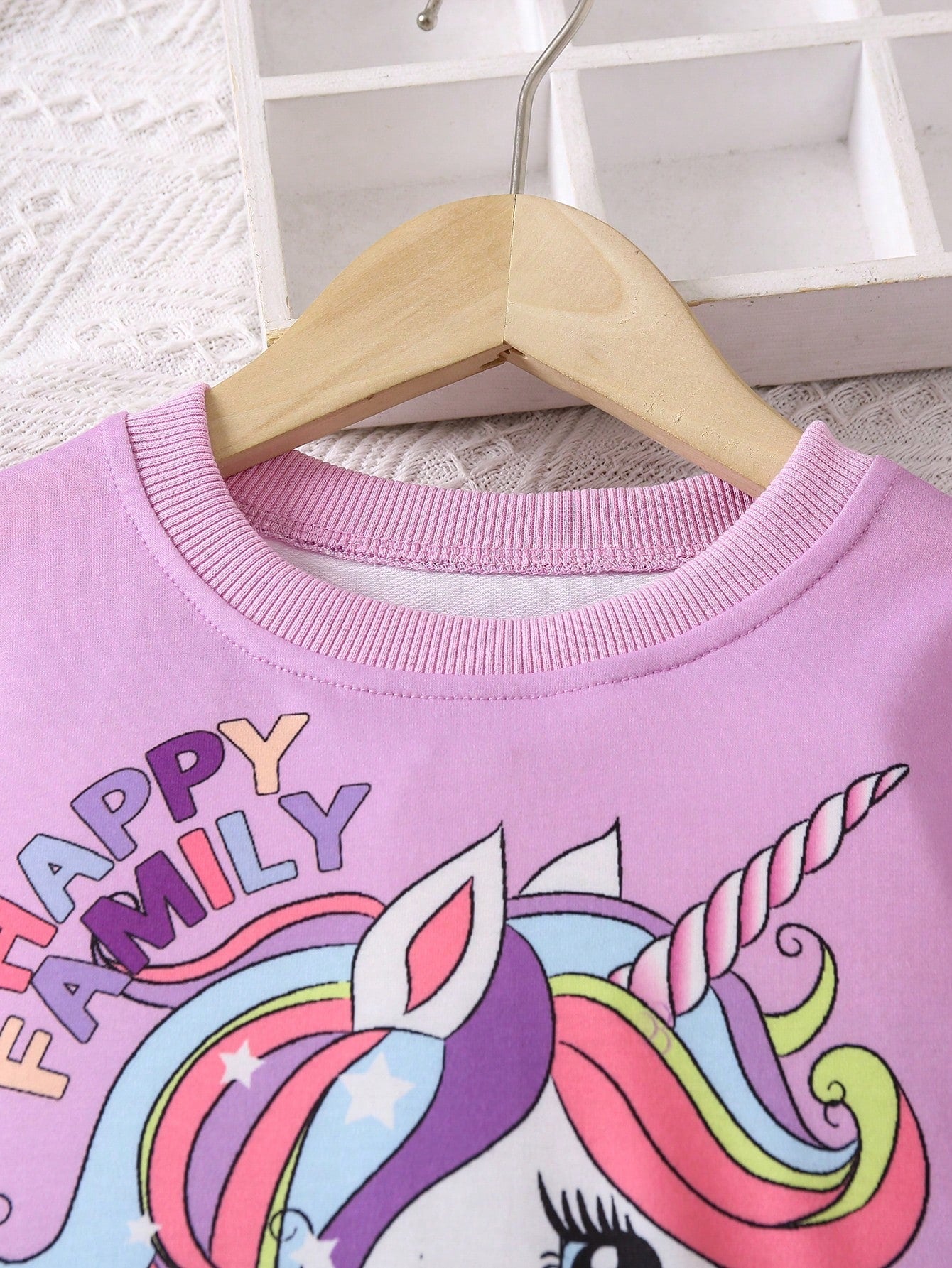 Pinkish Horse Printed Kids Winter Suit