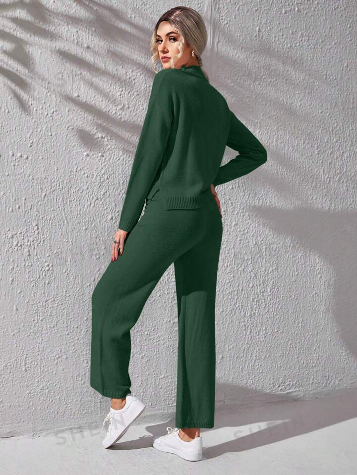 Winter Green Basic Co-Ord Set