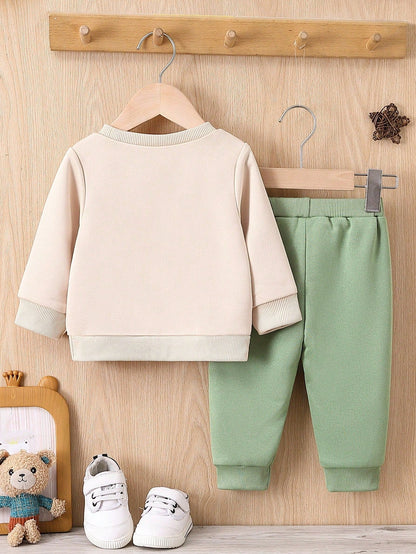 Bear Design Printed Kids Winter Suit (Each)