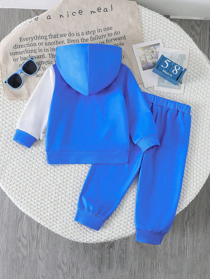 Blue Liner Printed Kids Winter Suit