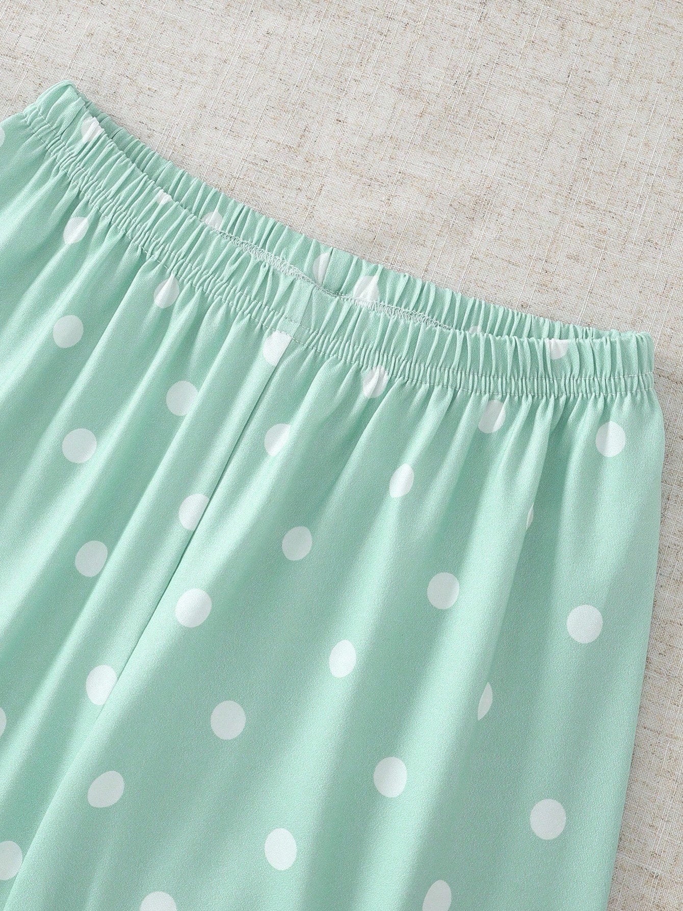 Cute Rabbit Printed Half Sleeve Night Suit (7-16 Years)
