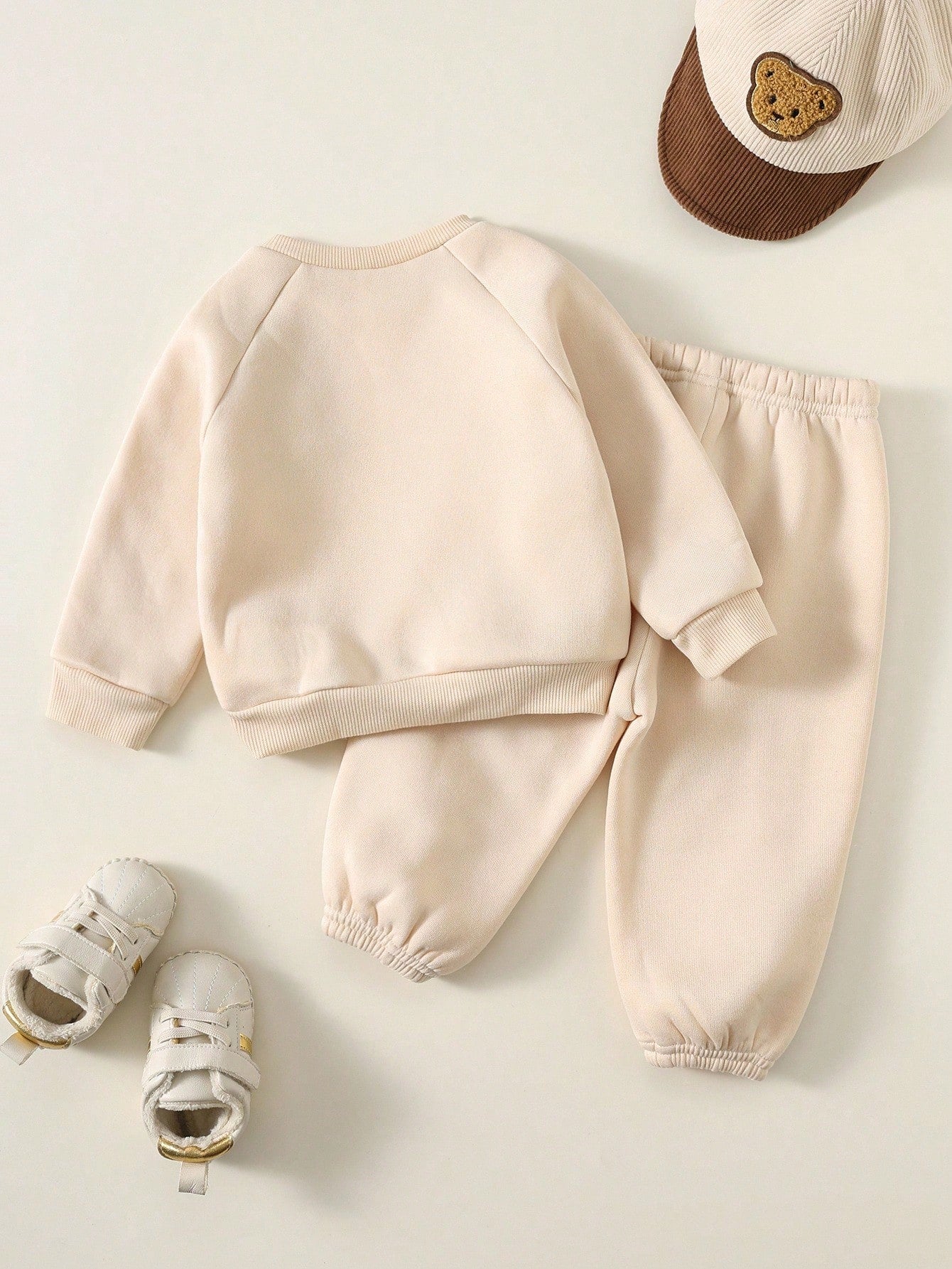 Brown Baby Panda Printed Kids Winter Suit
