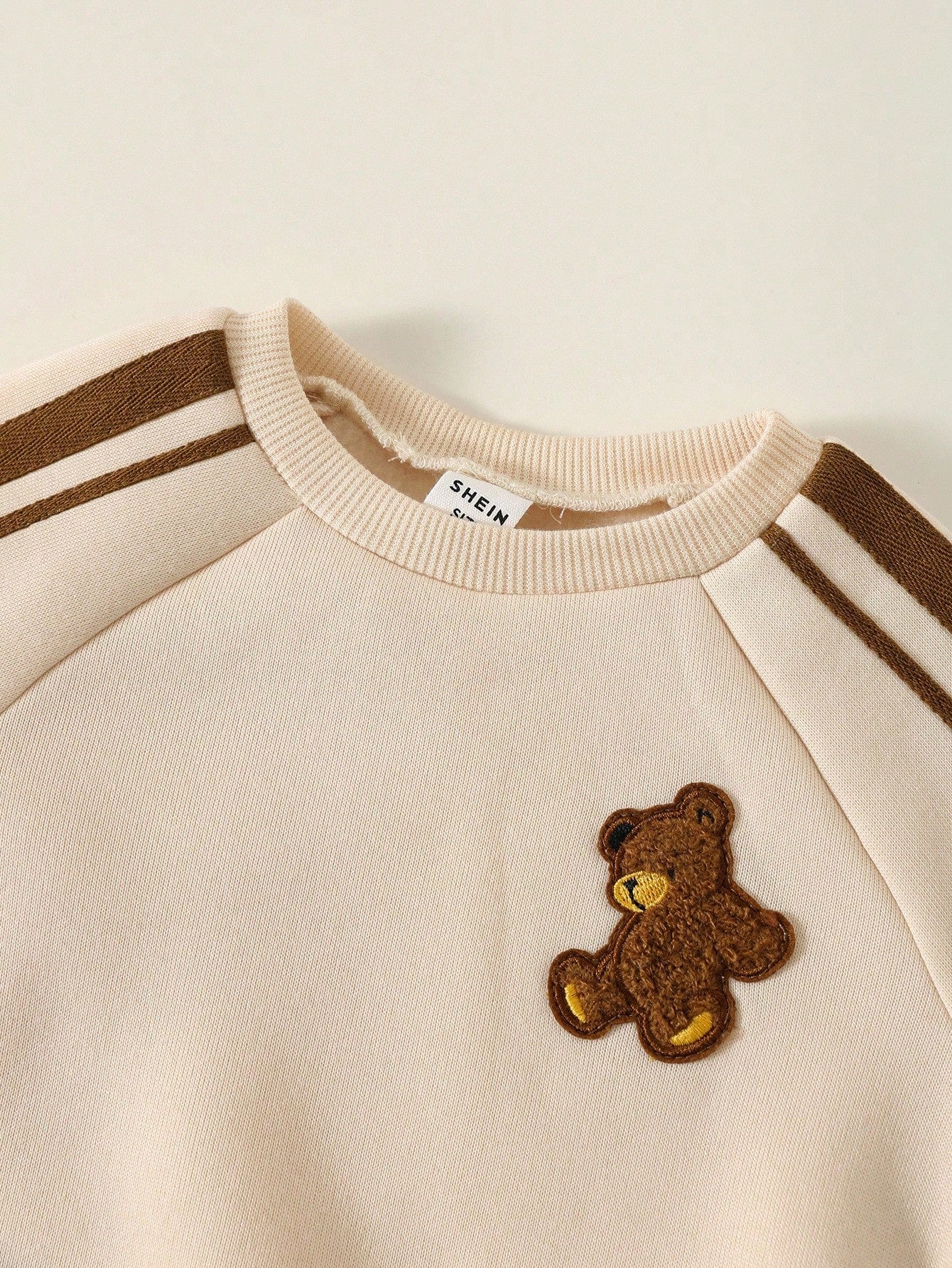 Brown Baby Panda Printed Kids Winter Suit