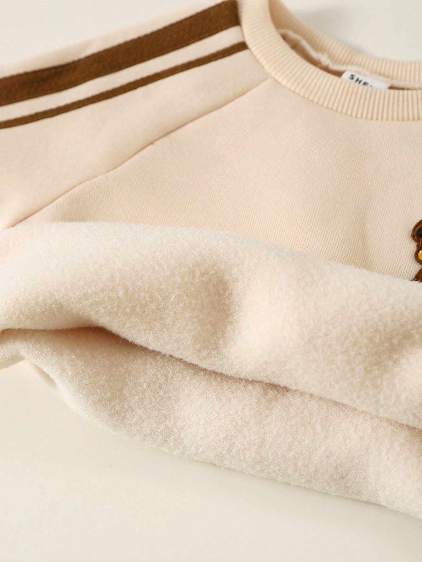 Brown Baby Panda Printed Kids Winter Suit
