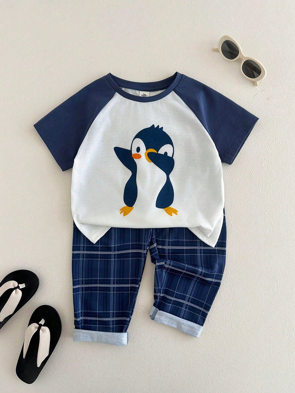 Penguin Half Sleeve Kids Suit