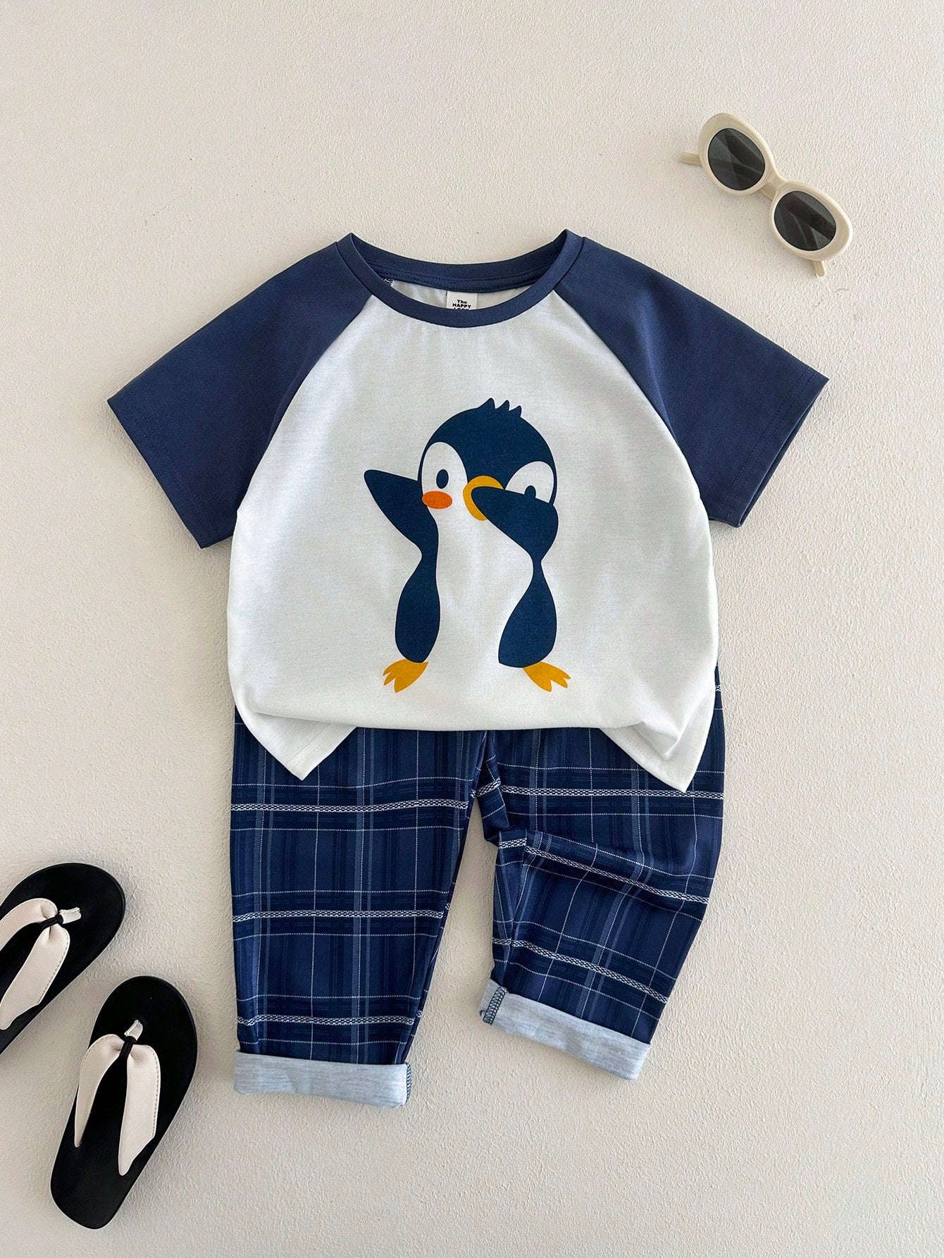 Penguin Half Sleeve Kids Suit
