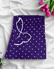 Trouser - Purple Butterfly