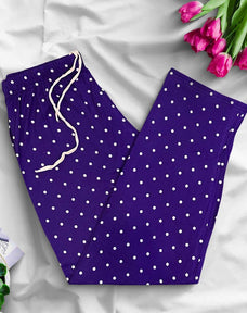 Trouser - Purple Butterfly