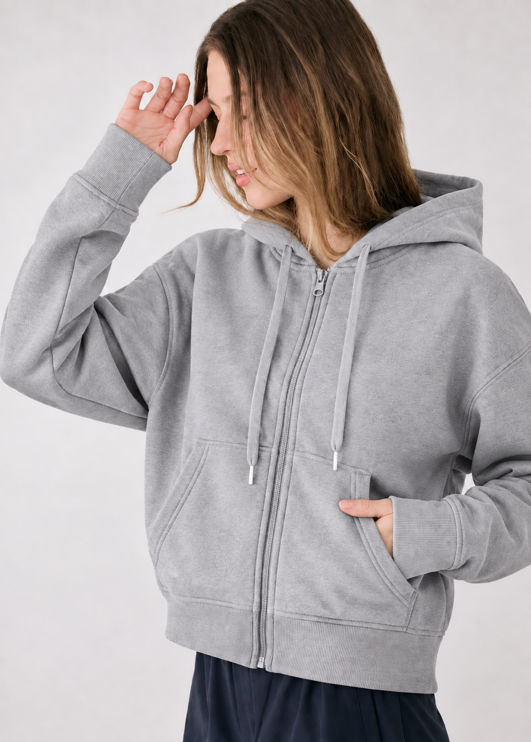 Winter Zipper Hoodie For Women