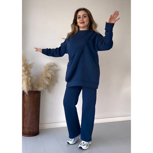 Winter Blue Carryall Co-Ord Set + Bag