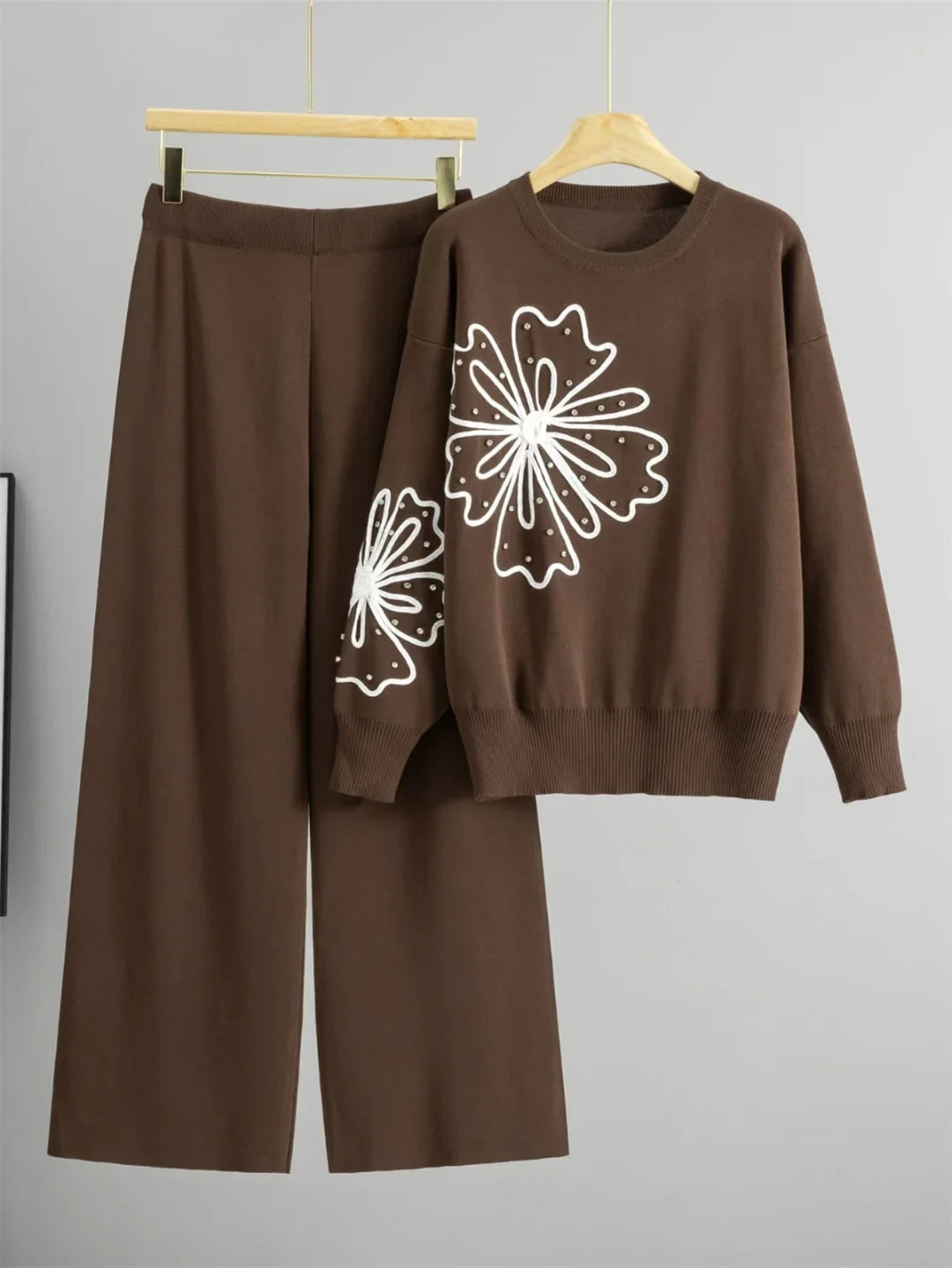 Winter Flower 2 PC Co-Ord Set