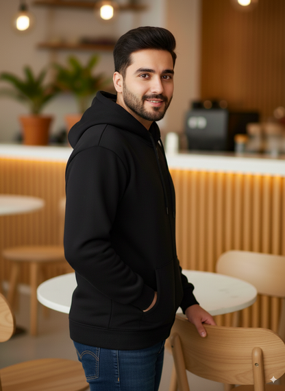 Winter Zipper Hoodie For Men