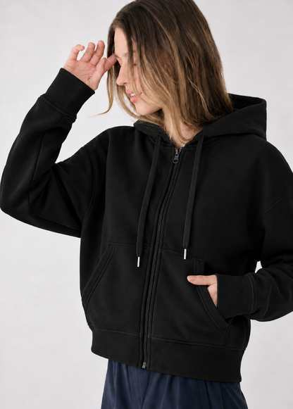 Winter Zipper Hoodie For Women