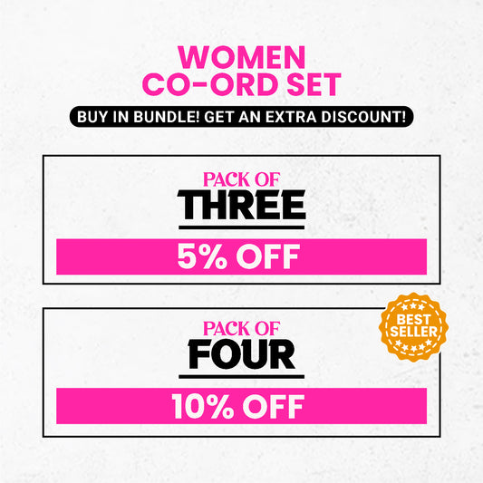 Co-ord Set Bundle (Extra Discount)