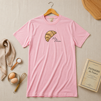 Pink Mon Amour Printed Long T Shirt