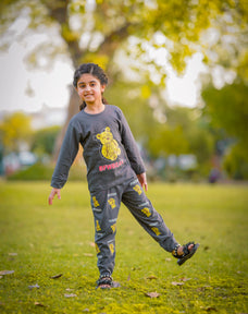 Charcoal Bear Kids Suit (Each)