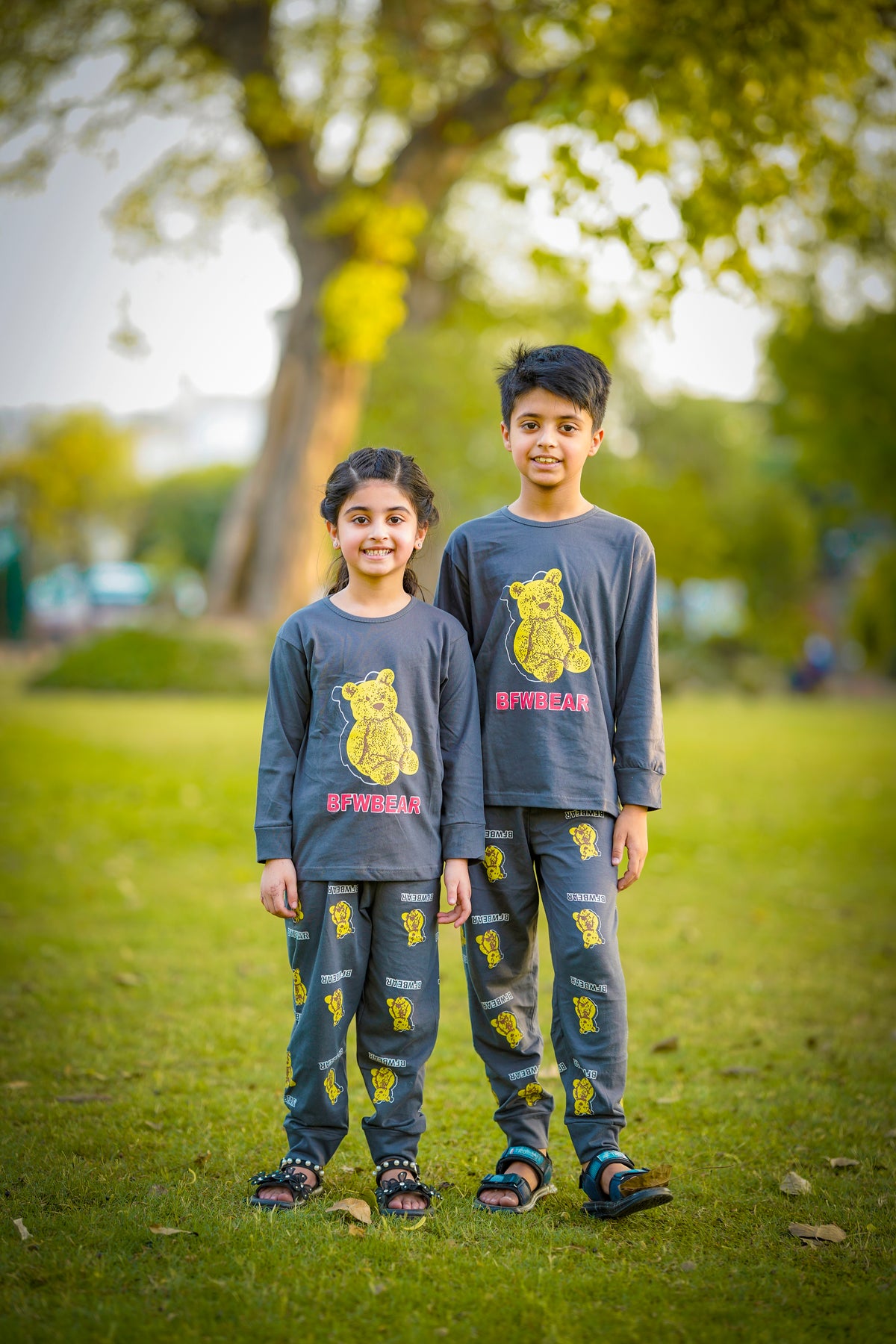 Charcoal Bear Kids Suit (Each)