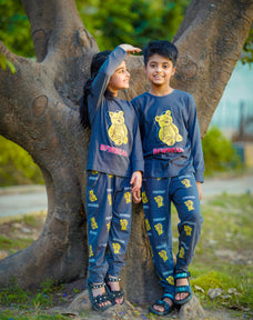 Charcoal Bear Kids Suit (Each)
