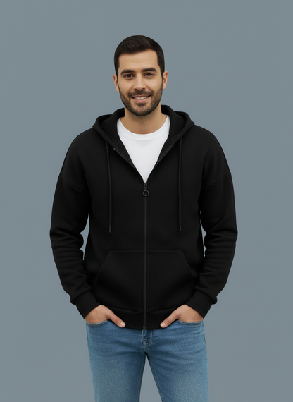 Winter Zipper Hoodie For Men