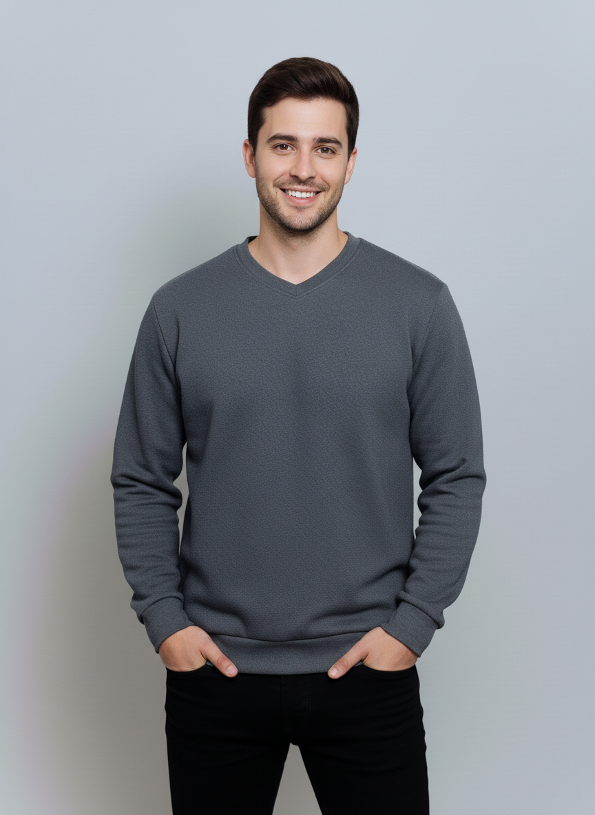 Winter Basic Sweatshirt For Men