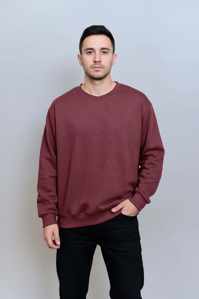 Winter Basic Sweatshirt For Men