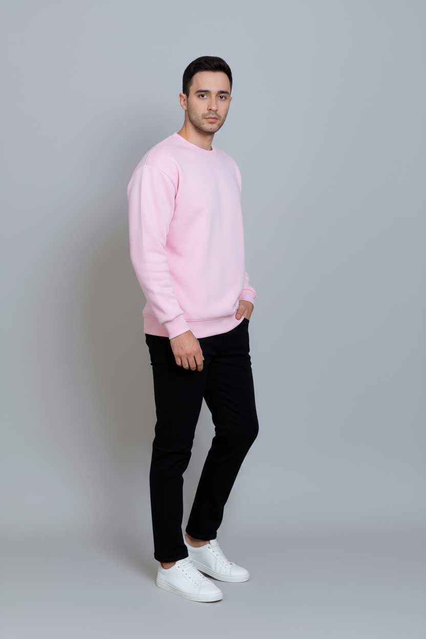Winter Basic Sweatshirt For Men
