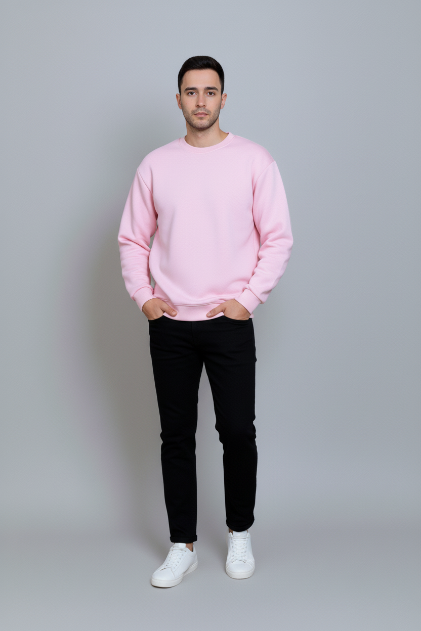 Winter Basic Sweatshirt For Men