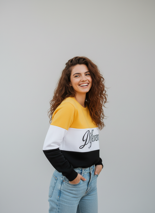 Winter Different Printed Sweatshirt