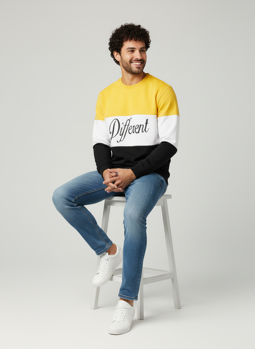 Winter Different Printed Sweatshirt For Men