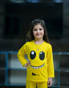 Yellow Smiley Kids Suit (Each)