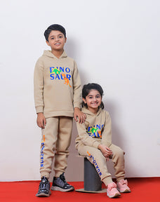 Dinosaur Printed Kids Winter Suit