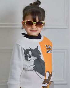 Tom and Jerry Printed Kids Winter Suit