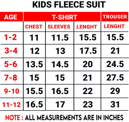 Fleece Fabric Mickey Mouse Printed Kids Winter Suit ( Each )