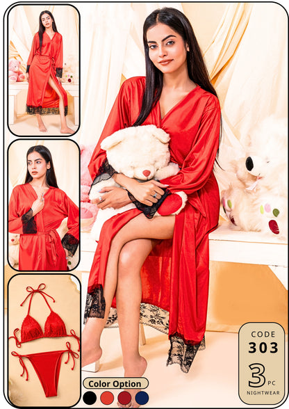 Bikini Nighty with Gown