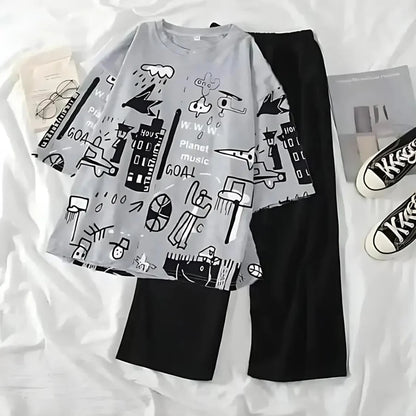 Funcky Printed Night Suit